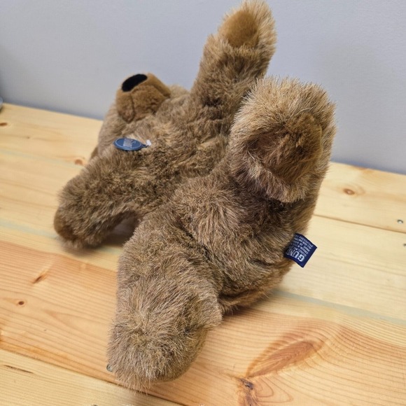 Gund Vintage Teddy Bear Plush Brown Collectors Classics 1977 Stuffed Animal - Picture 5 of 11